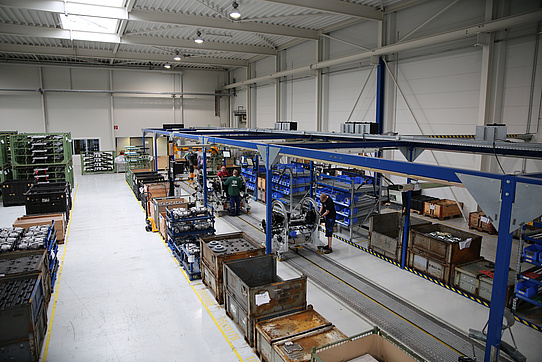 Axle assembly line Oberaigner Automotive